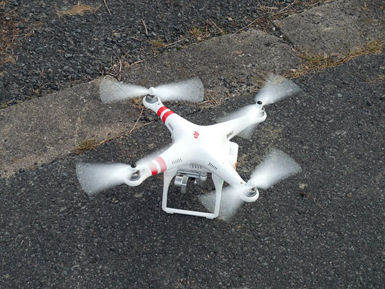 DJI Phantom automatisk nødlanding